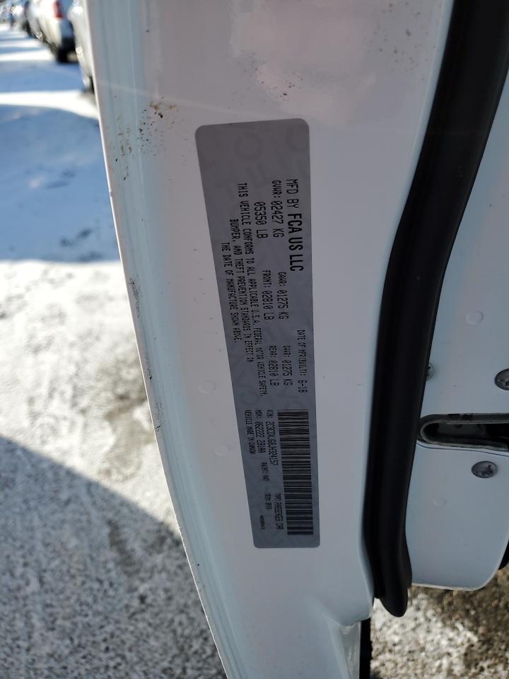 2018 Dodge Charger VIN 2C3CDXJG8JH324157 Copart auction photo, front end / side damage thumbnail 12