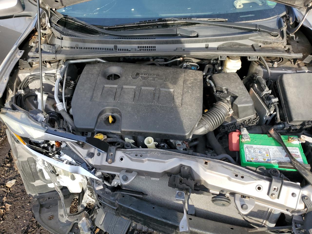 2015 Toyota Corolla VIN 2T1BURHE9FC304623 Copart auction photo, front end damage thumbnail 12