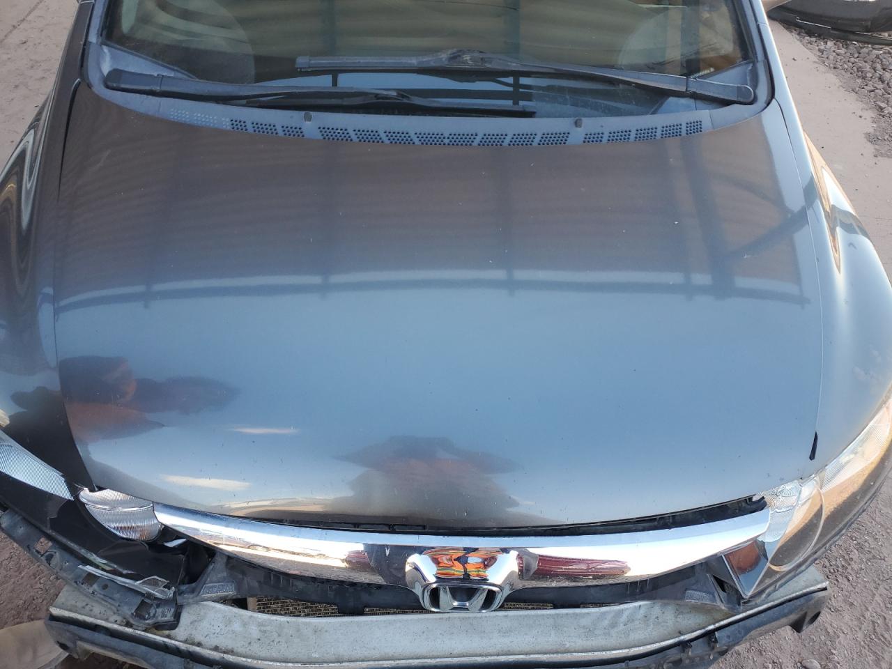 2009 Honda Civic VIN 19XFA16569E045836 Copart auction photo, front end damage thumbnail 13