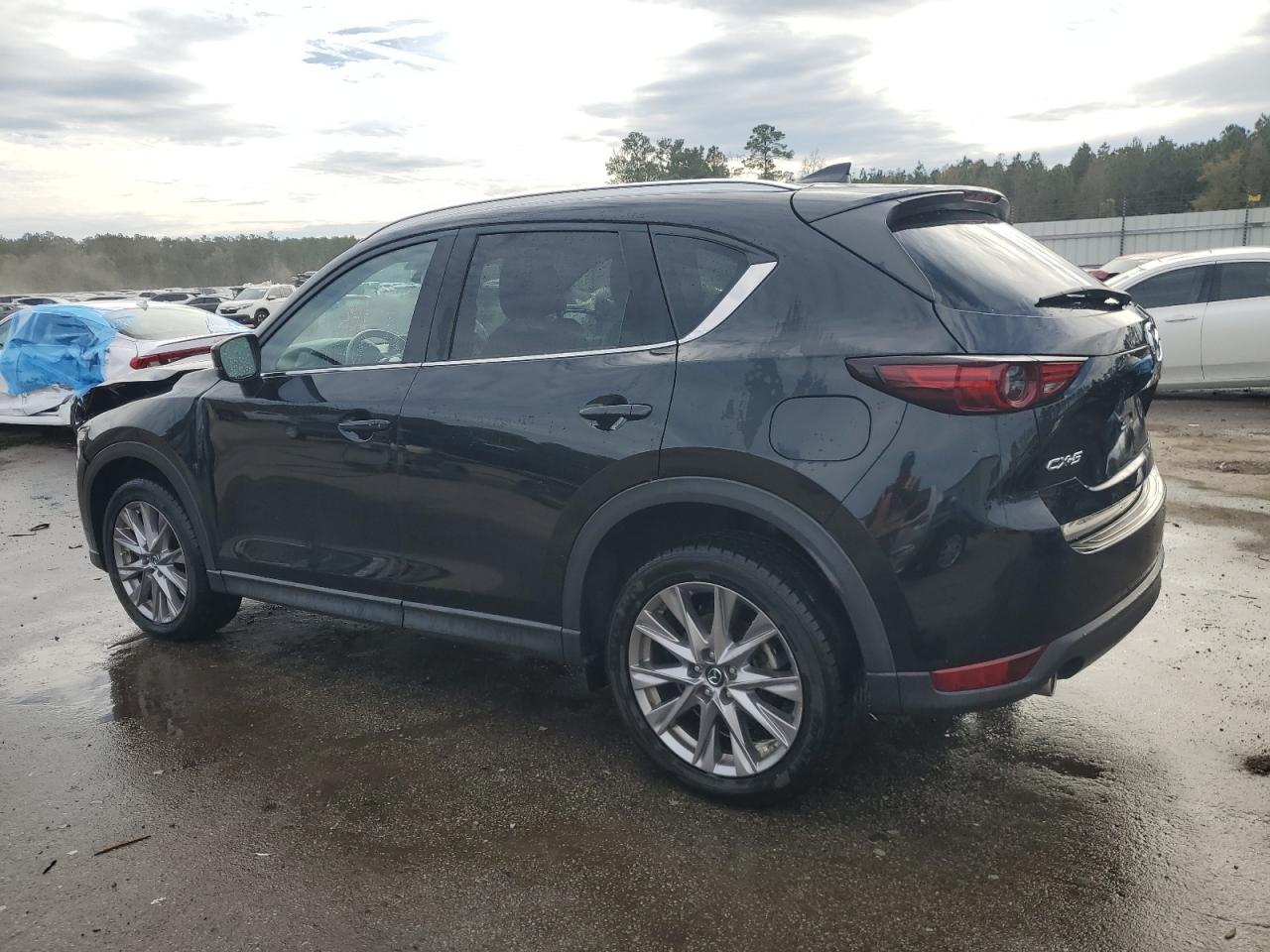 2019 Mazda CX-5 VIN JM3KFADM8K1637670 Copart auction photo, front end damage thumbnail 2
