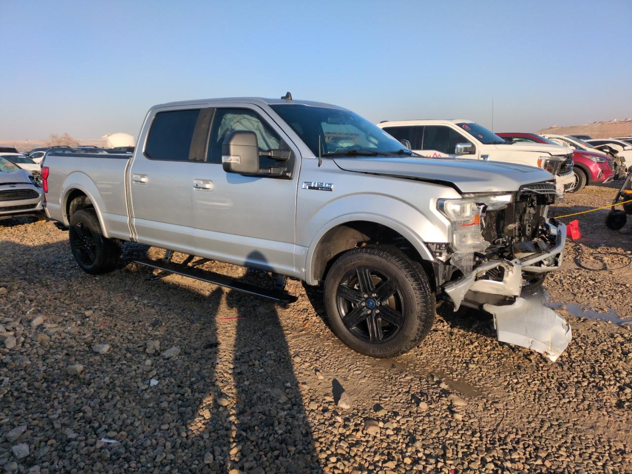 2019 Ford F-150 VIN 1FTFW1E41KFC46078 Copart auction photo, front end damage thumbnail 4