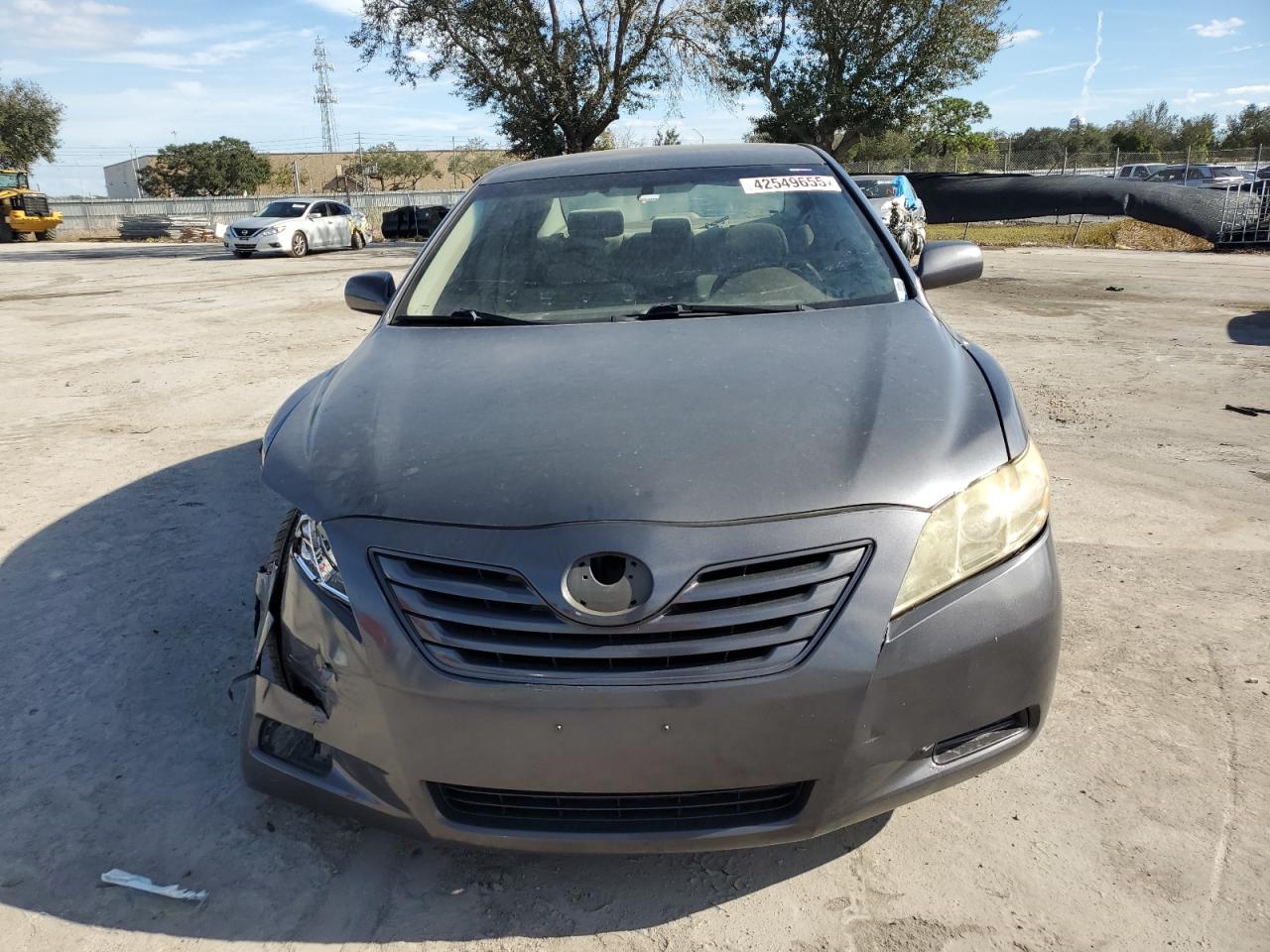 2007 Toyota Camry VIN 4T1BE46K47U131294 Copart auction photo, front end / side damage thumbnail 5