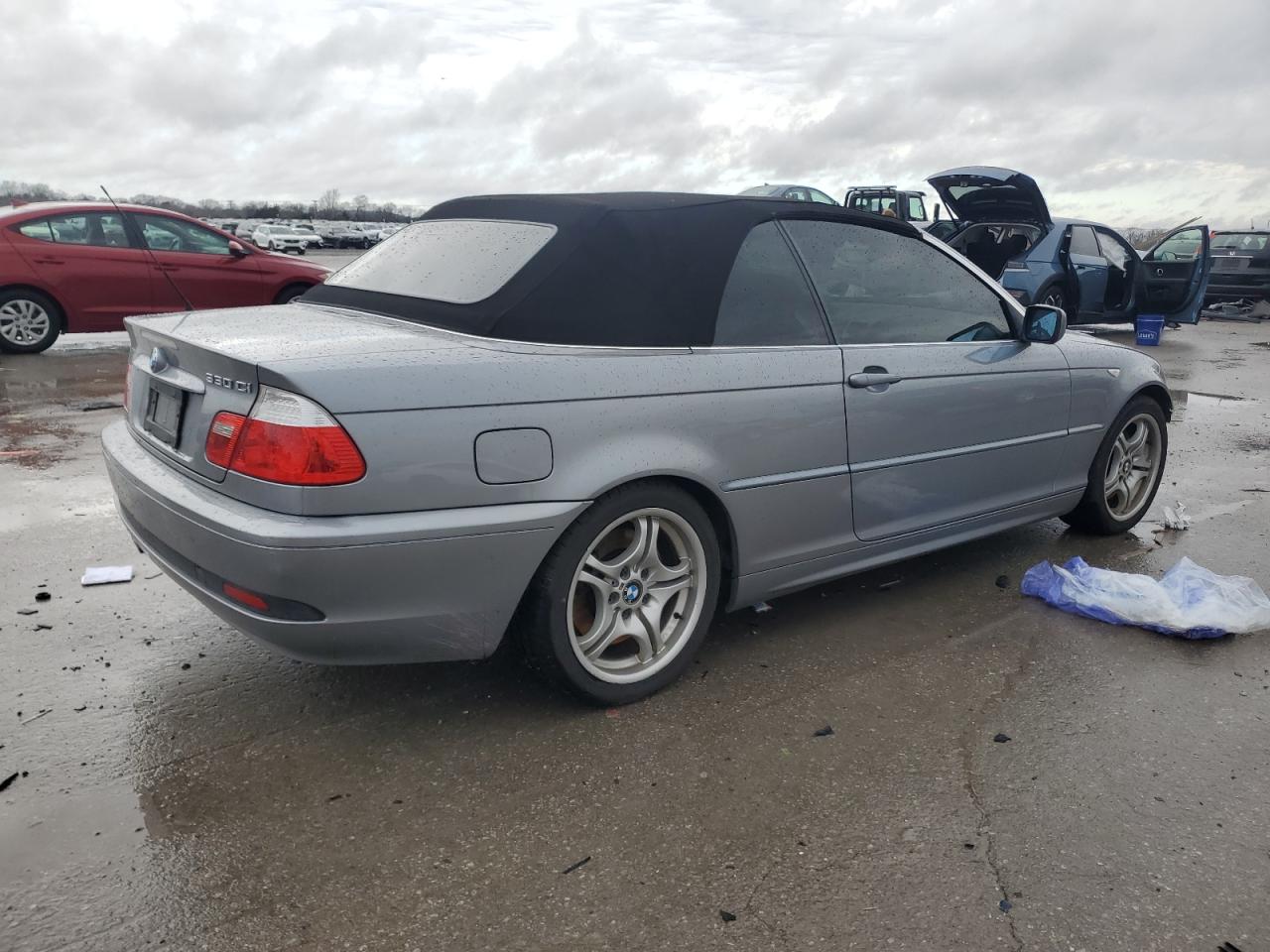 2006 BMW 3er VIN WBABW53416PZ40310 Copart auction photo, front end / side damage thumbnail 3