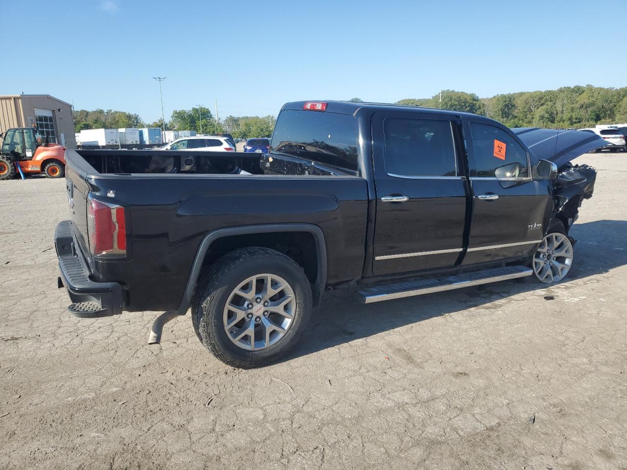 2018 GMC Sierra VIN 3GTU2NEC2JG306805 Copart auction photo, front end damage thumbnail 3