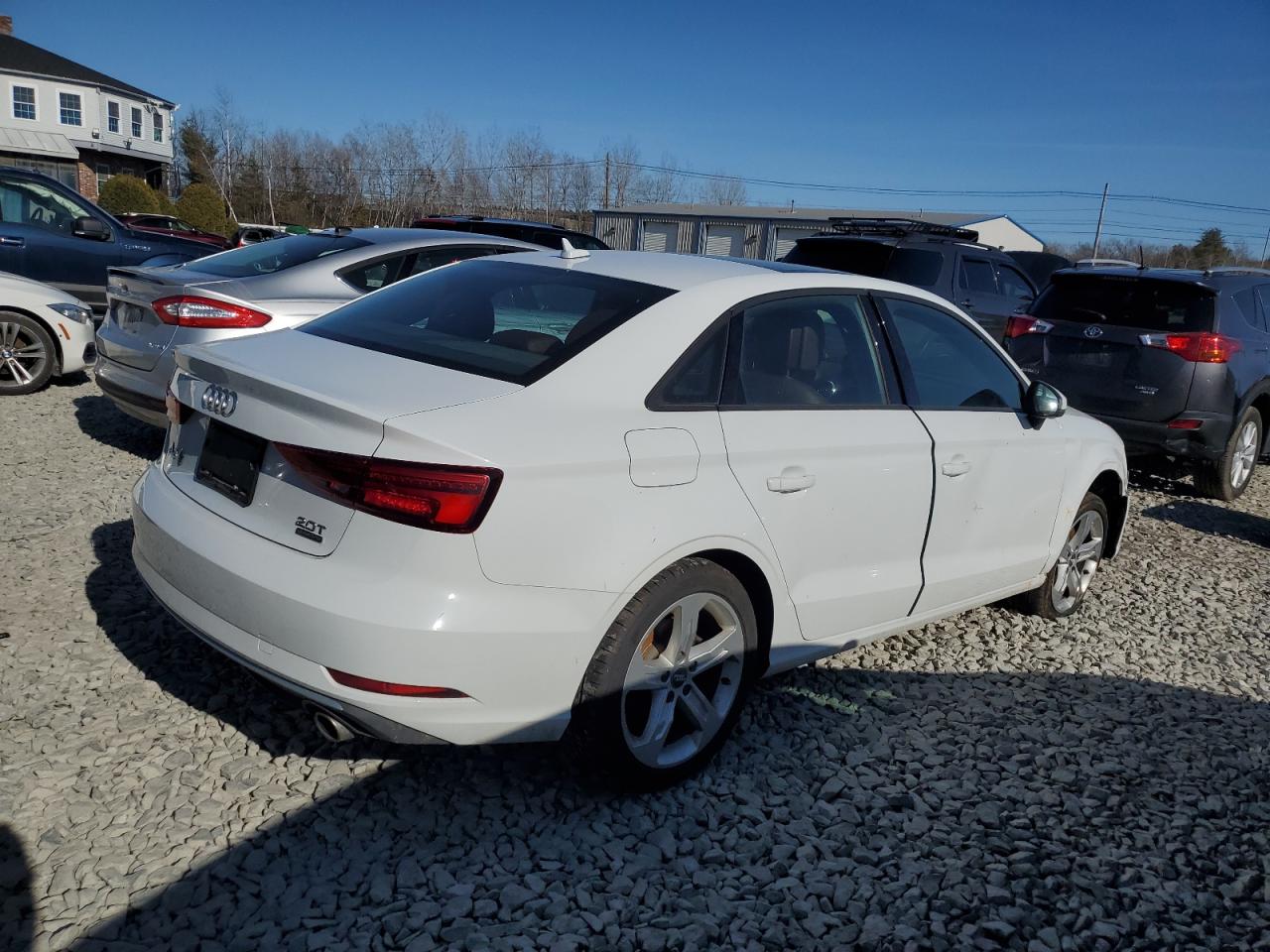 2018 Audi A3 VIN WAUB8GFF8J1044293 Copart auction photo, front end damage thumbnail 3