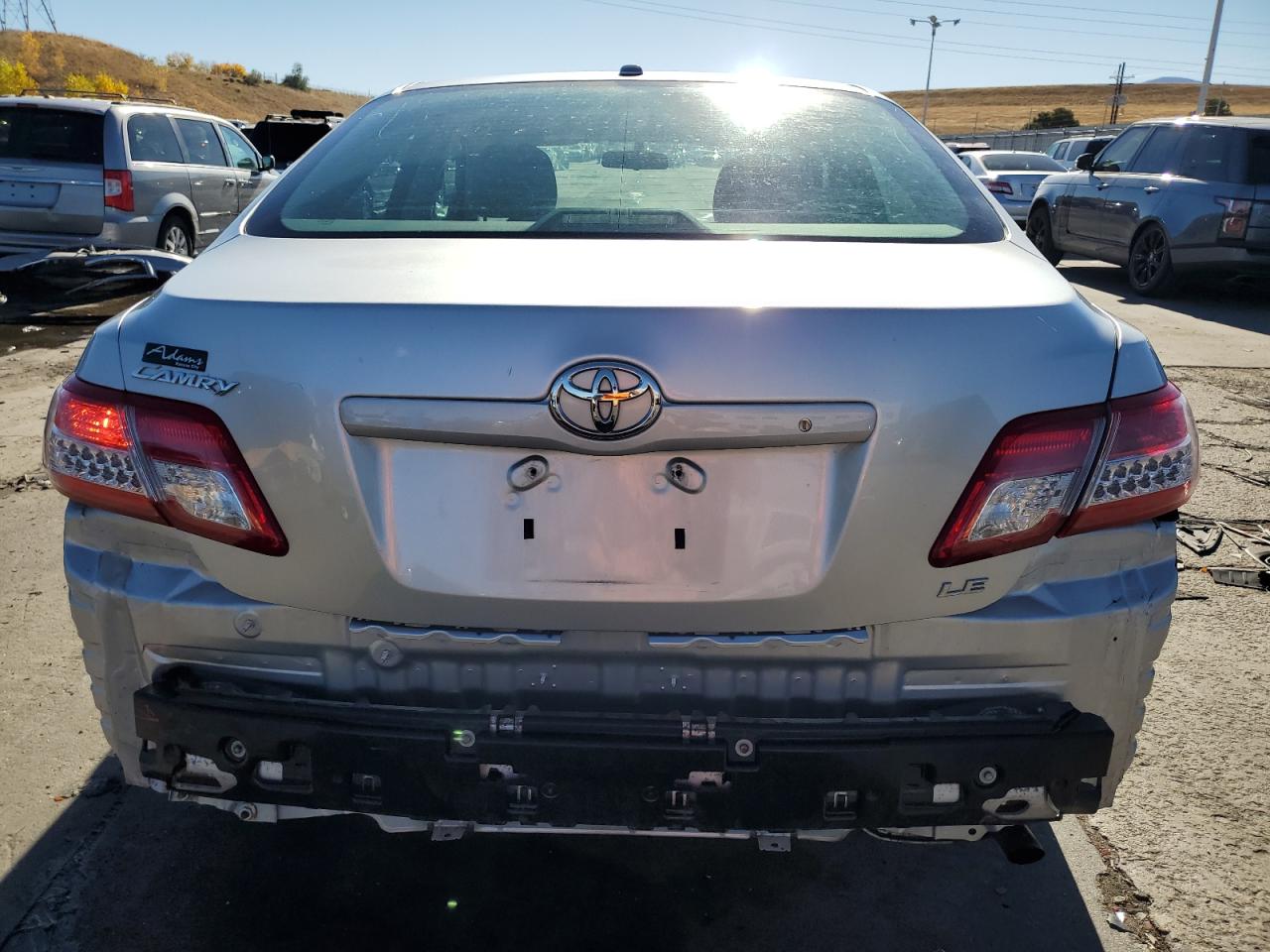 2011 Toyota Camry VIN 4T1BF3EK4BU717463 Copart auction photo, rear end damage thumbnail 6
