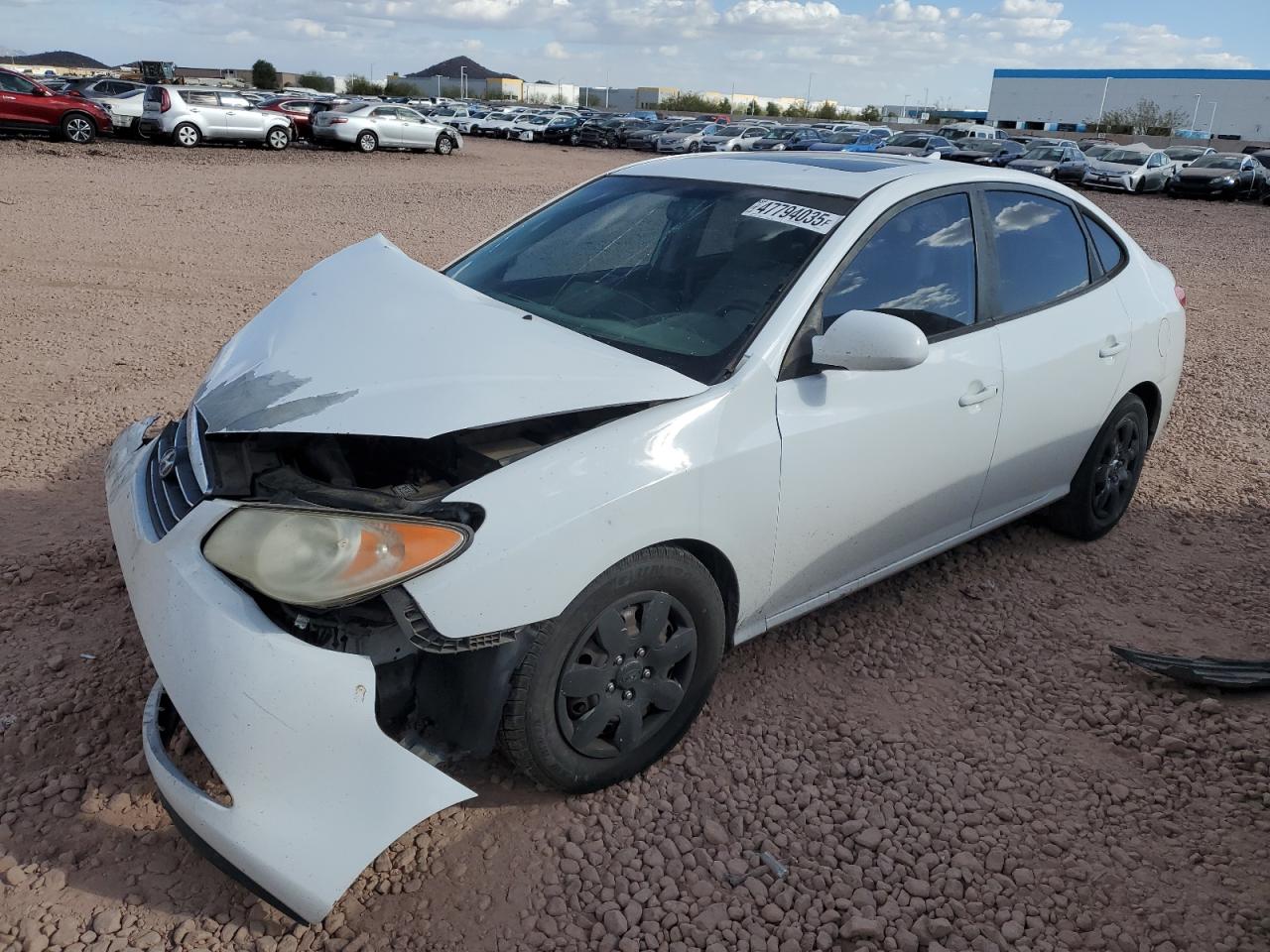 2009 Hyundai Elantra VIN KMHDU46DX9U647613