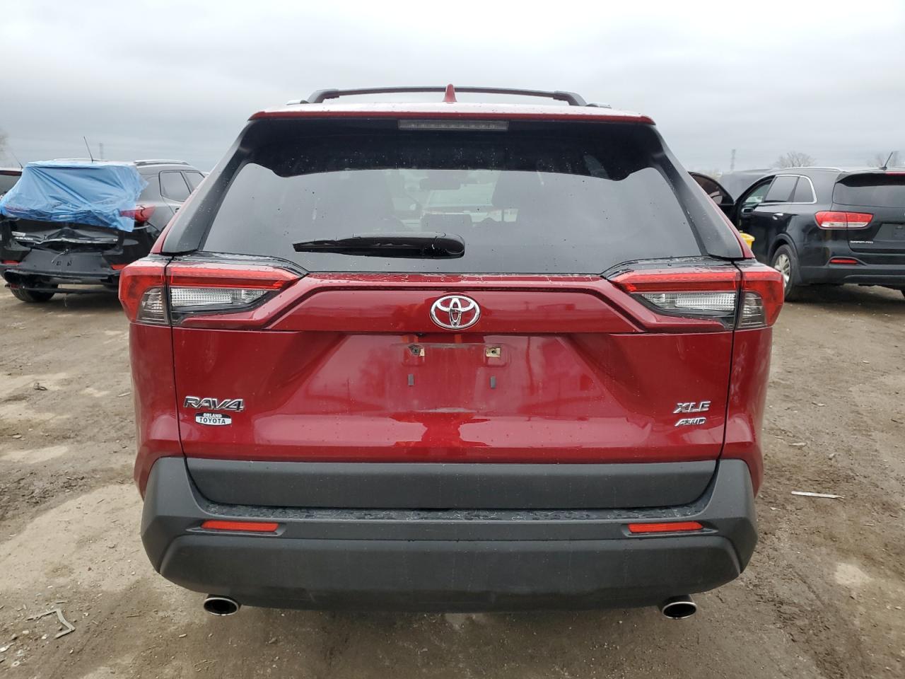 2020 Toyota RAV 4 VIN JTMA1RFV3LD047898 Copart auction photo, front end damage thumbnail 6