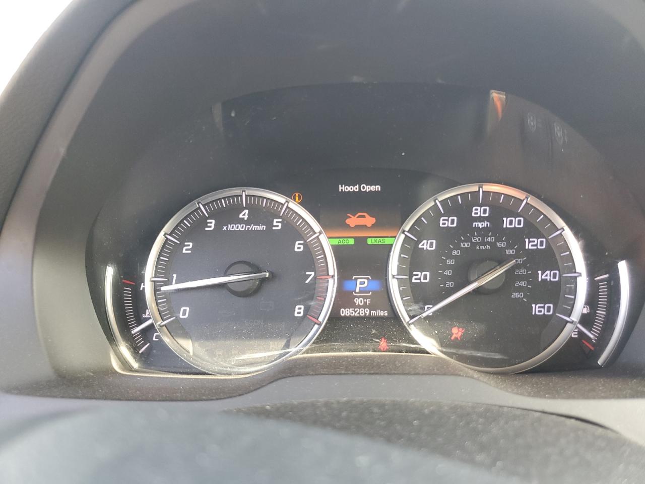 2020 Acura MDX VIN 5J8YD4H34LL032628 Copart auction photo, rear end damage thumbnail 9