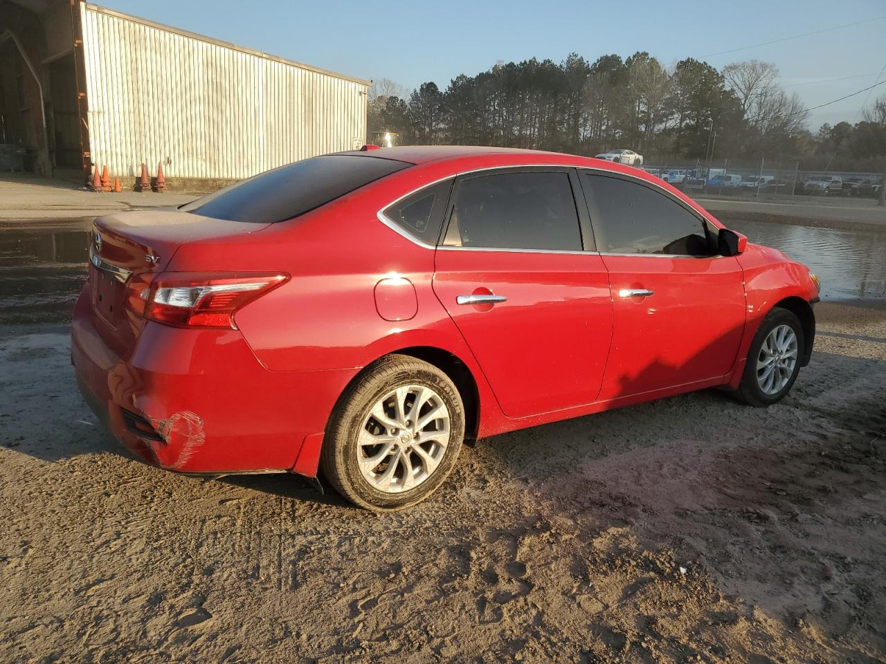 2018 Nissan Sentra VIN 3N1AB7AP9JY262709 Copart auction photo, all over damage thumbnail 3
