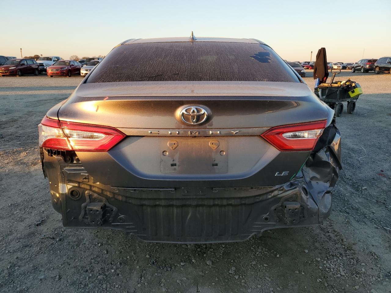 2019 Toyota Camry VIN 4T1B11HK9KU779200 Copart auction photo, rear end damage thumbnail 6