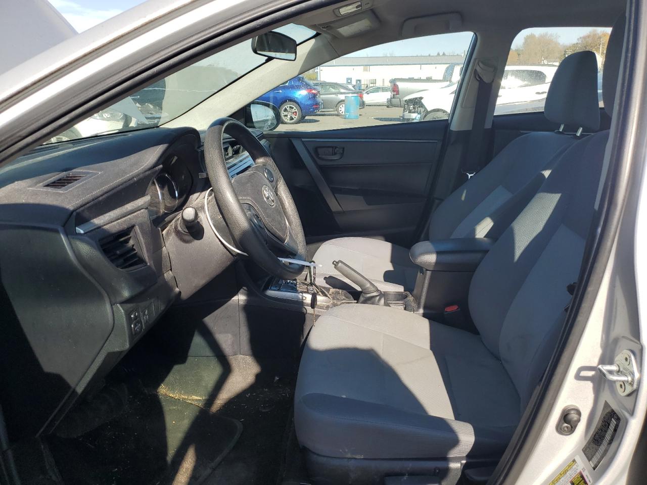 2015 Toyota Corolla VIN 2T1BURHE8FC295364 Copart auction photo, front end / rear end damage thumbnail 7
