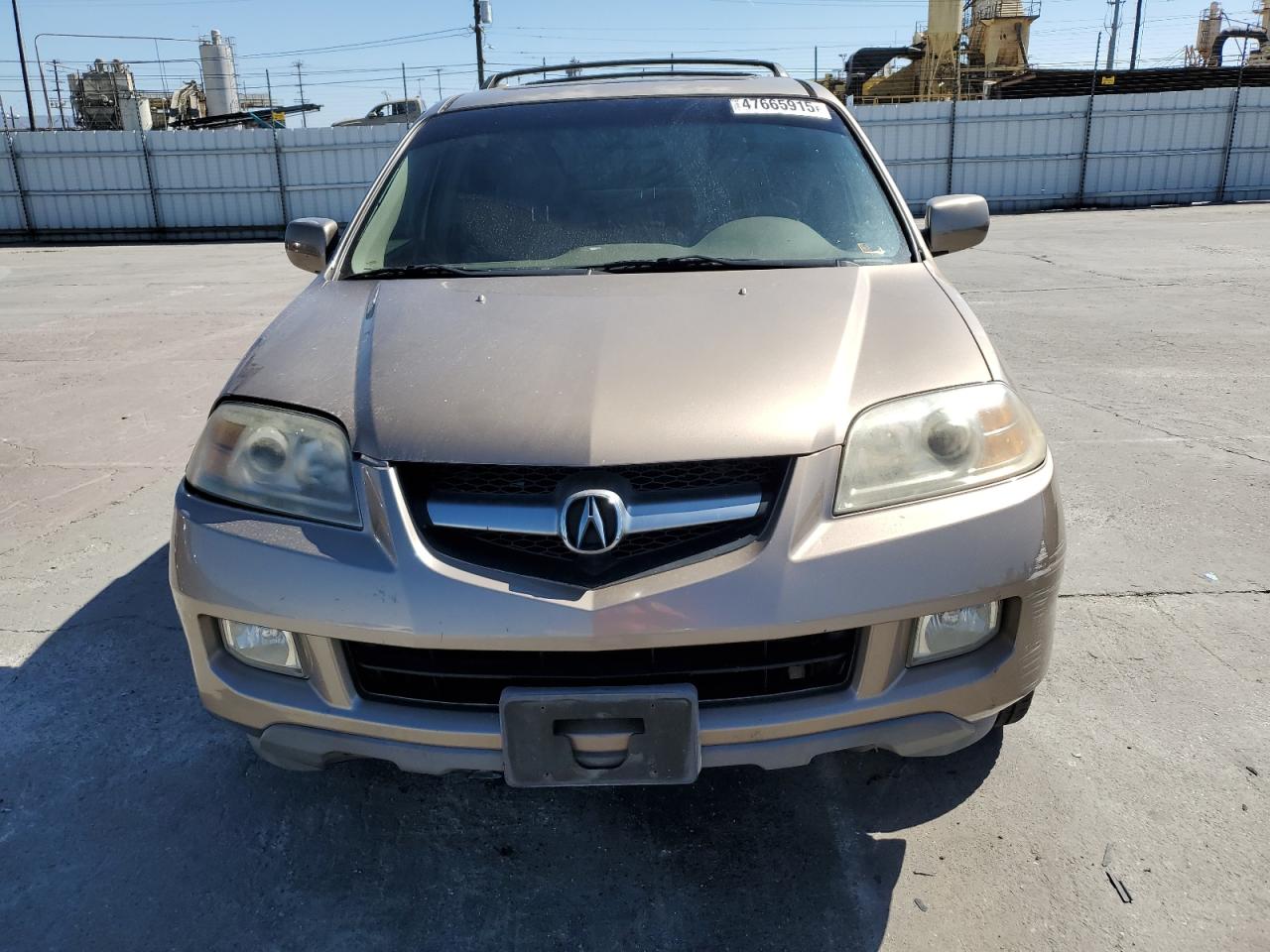 2004 Acura MDX VIN 2HNYD18954H560348 Copart auction photo, all over damage thumbnail 5