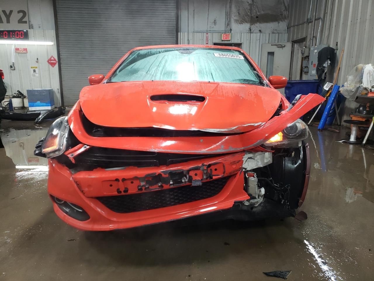2016 Dodge Dart VIN 1C3CDFBB1GD752316 Copart auction photo, front end damage thumbnail 5