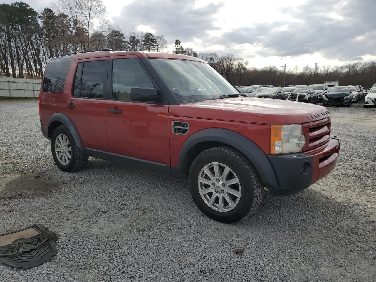 2008 Land Rover LR3 VIN SALAE25458A484811 Copart auction photo, top/roof damage thumbnail 4