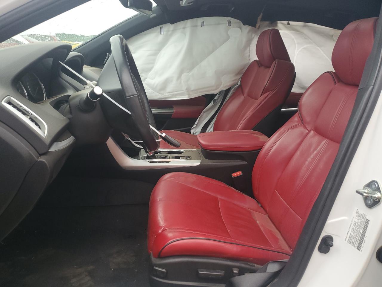 2019 Acura TLX VIN 19UUB1F63KA001249 Copart auction photo, side / rear end damage thumbnail 7
