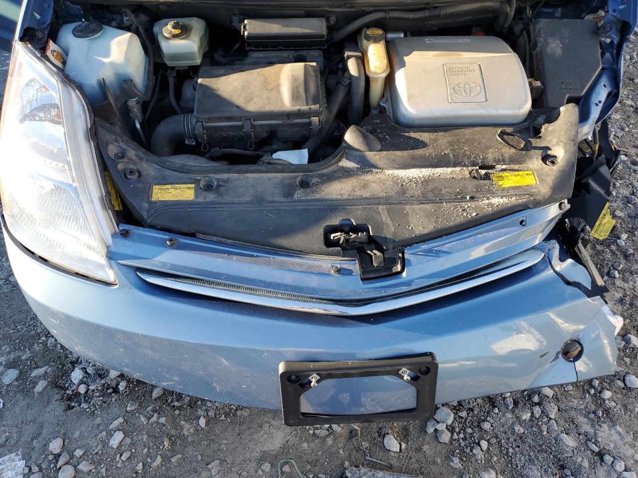 2007 Toyota Prius VIN JTDKB20U877638709 Copart auction photo, all over damage thumbnail 11
