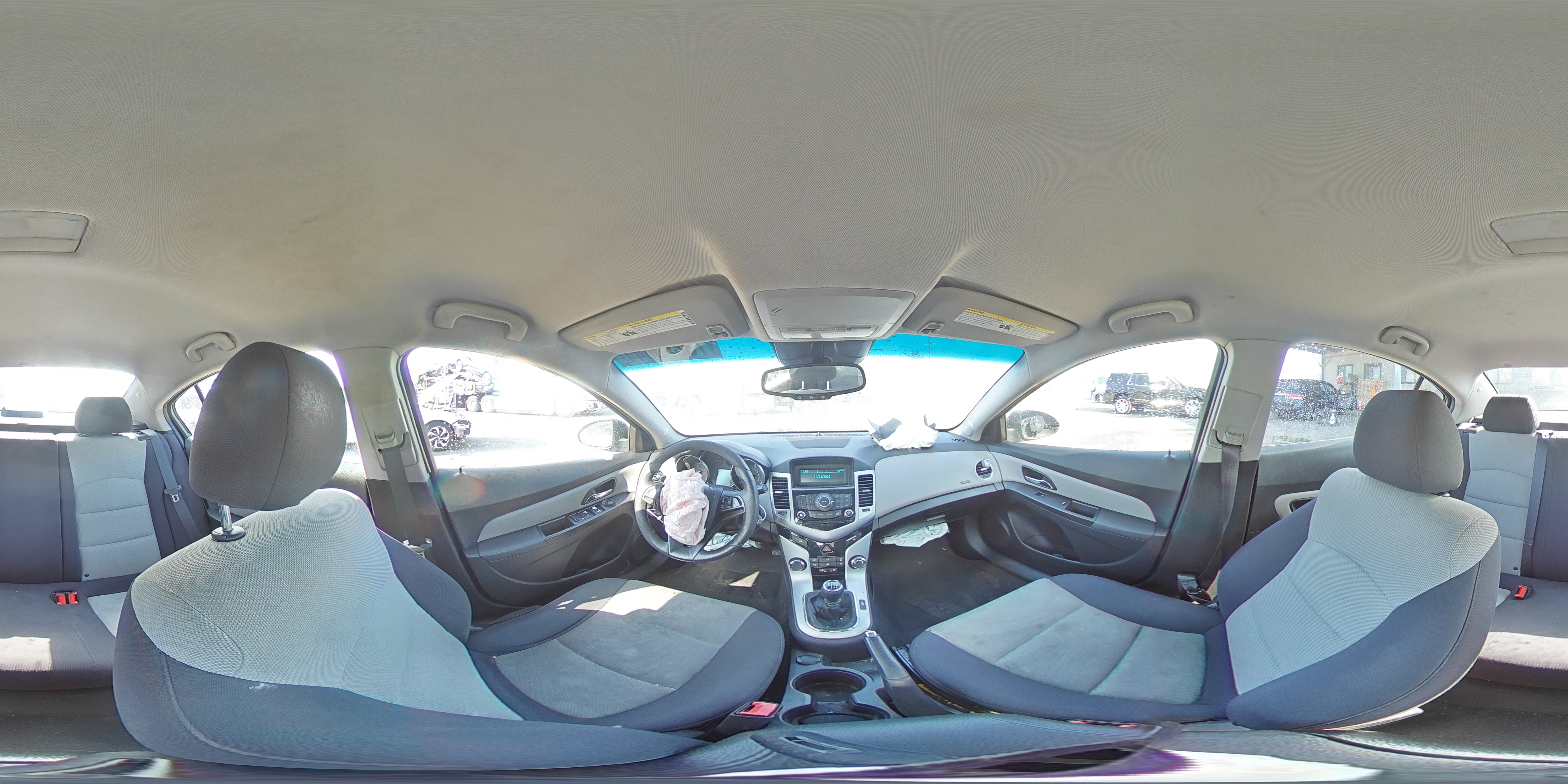 2015 Chevrolet Cruze VIN 1G1P15SG0F7162769 Copart auction photo, front end / rear end damage thumbnail 13