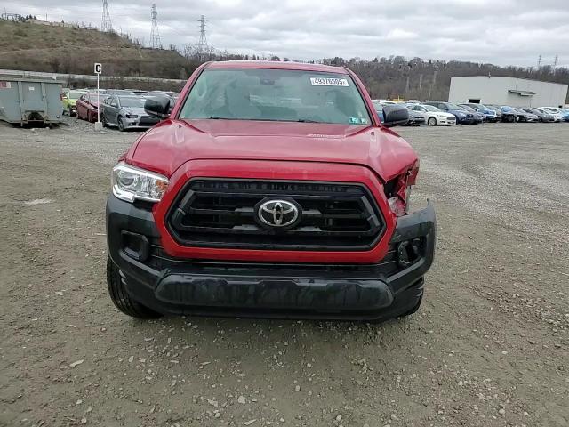 2022 Toyota Tacoma VIN 3TYSX5EN5NT015558 Copart auction photo, front end / side damage thumbnail 13