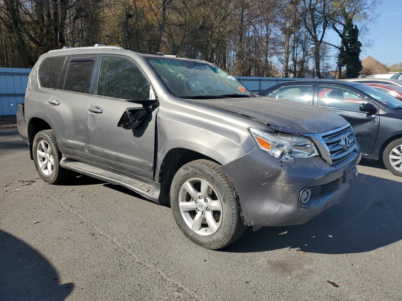 2012 Lexus GX VIN JTJBM7FX4C5036661 Copart auction photo, rollover damage thumbnail 4