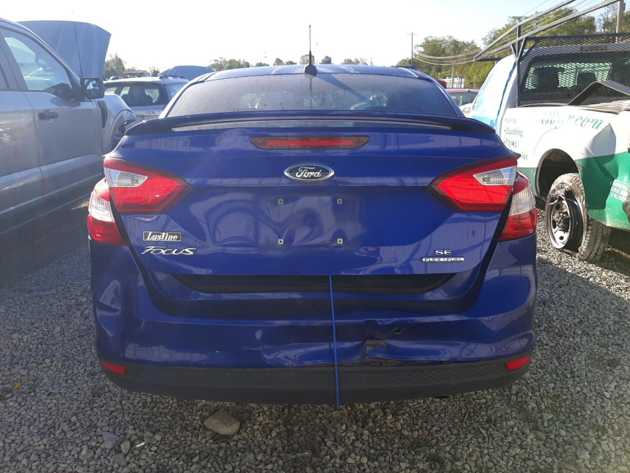 2013 Ford Focus VIN 1FADP3F24DL336994 Copart auction photo, rear end / front end damage thumbnail 6