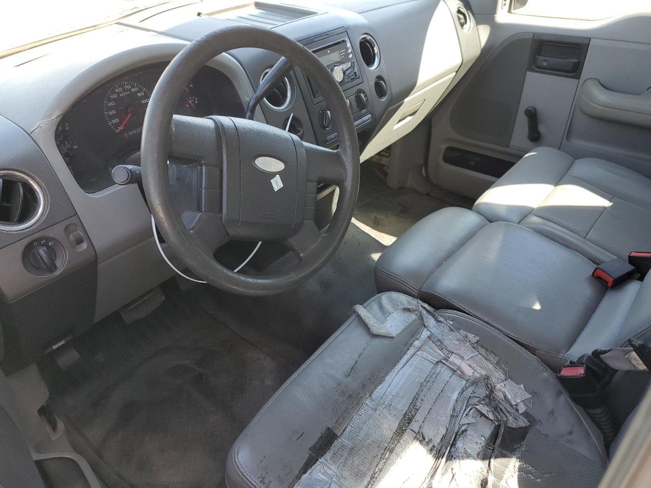 2005 Ford F-150 VIN 1FTRF12W25NA30270 Copart auction photo, side damage thumbnail 8