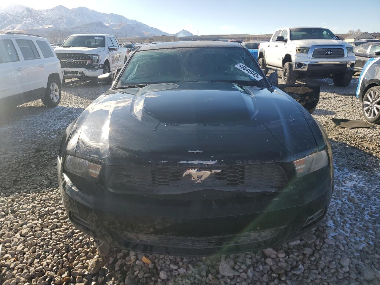 2012 Ford Mustang VIN 1ZVBP8AM5C5232196 Copart auction photo, side / rear end damage thumbnail 5