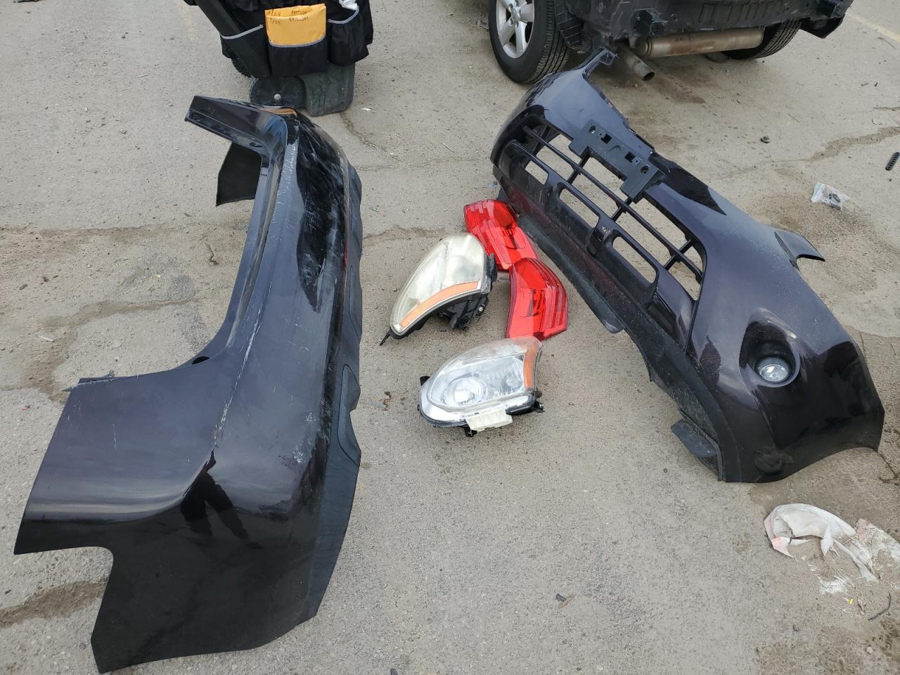 2013 Nissan Rogue VIN JN8AS5MV2DW616503 Copart auction photo, front end / rear end damage thumbnail 13
