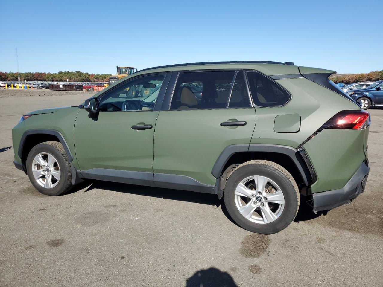 2021 Toyota RAV 4 VIN 2T3P1RFV1MC254581 Copart auction photo, rear end / front end damage thumbnail 2