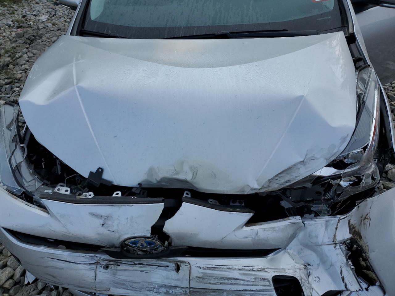 2021 Toyota Prius VIN JTDL9MFU2M3026284 Copart auction photo, front end damage thumbnail 12