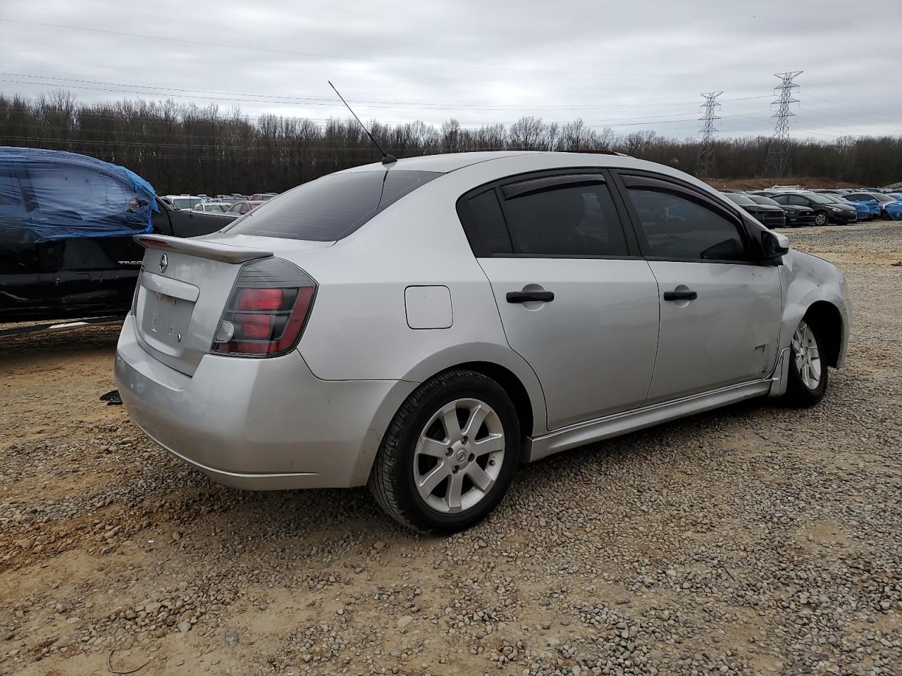 2012 Nissan Sentra VIN 3N1AB6AP6CL610489 Copart auction photo, side damage thumbnail 3