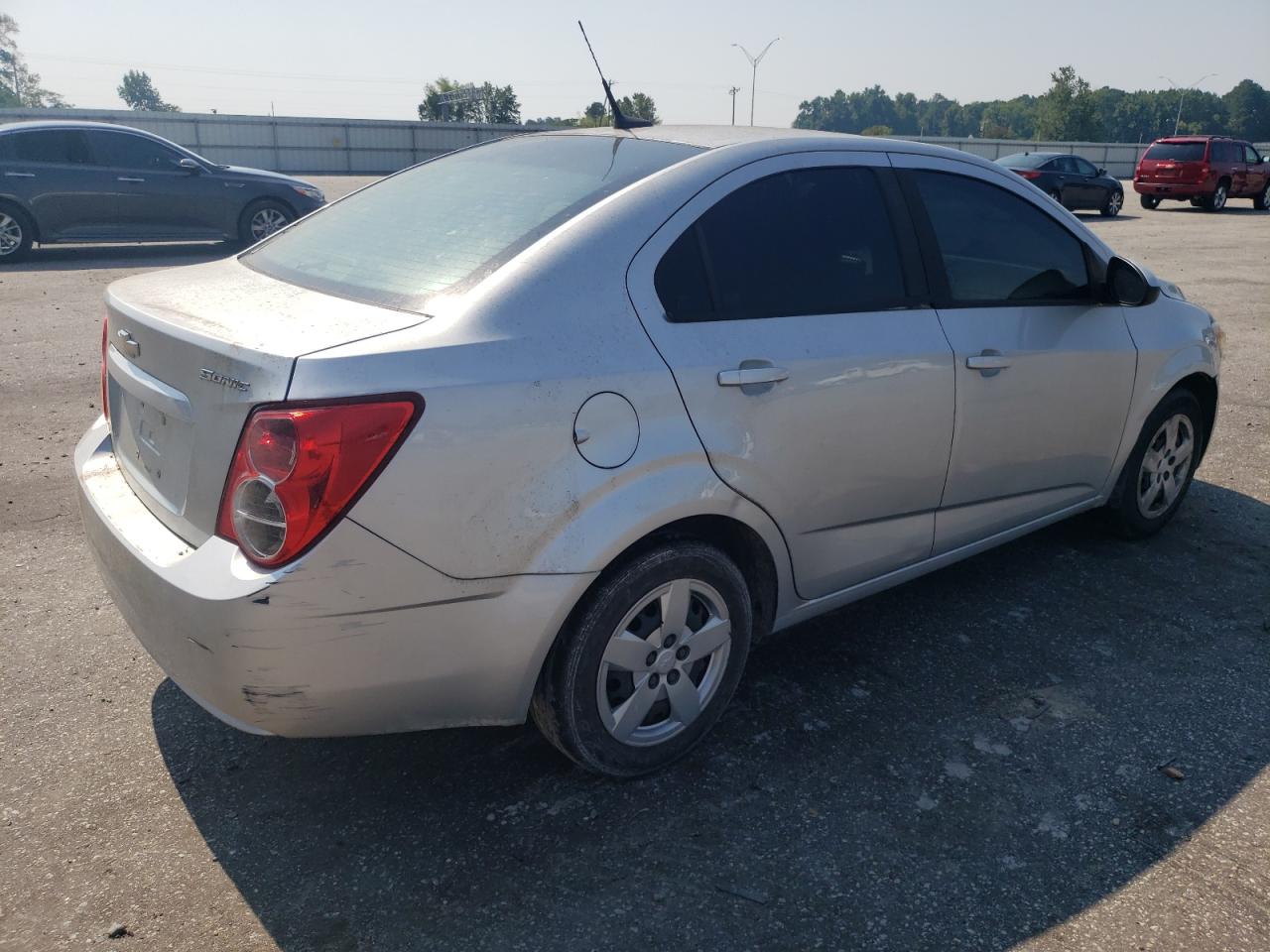 2013 Chevrolet Sonic VIN 1G1JA5SH6D4179315 Copart auction photo, minor dent/scratches damage thumbnail 3