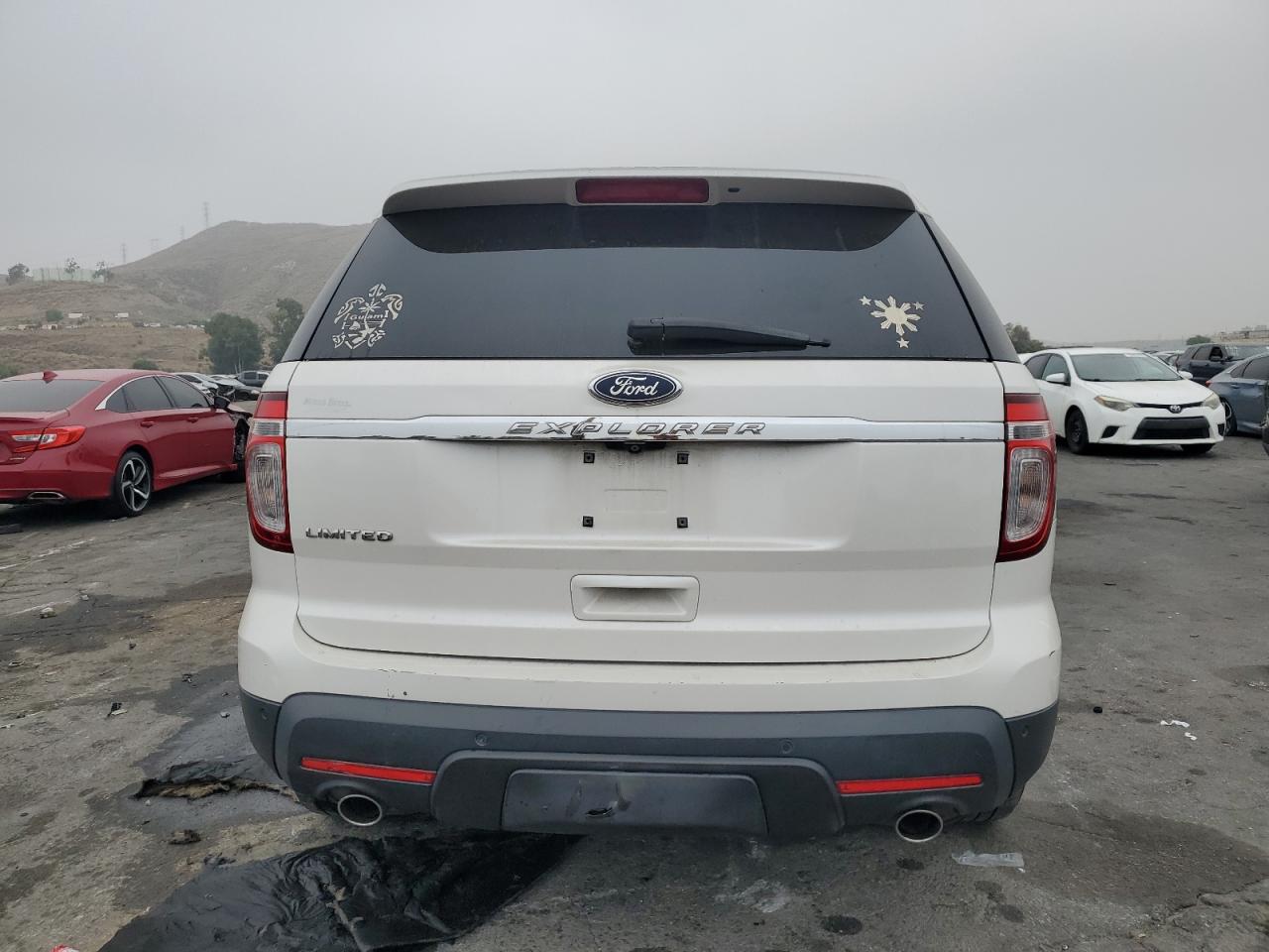 2014 Ford Explorer VIN 1FM5K7F84EGB10436 Copart auction photo, front end / side damage thumbnail 6