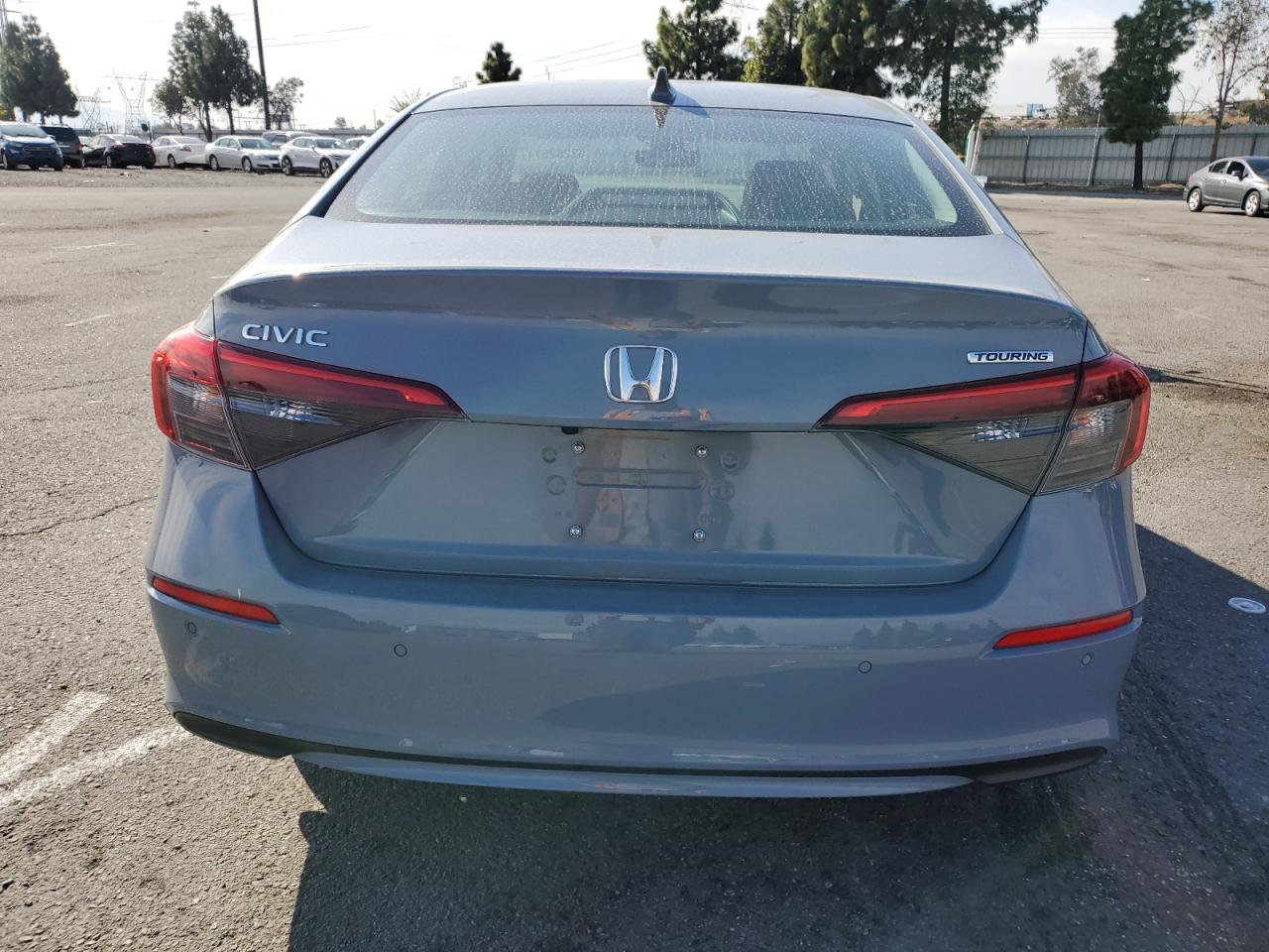 2022 Honda Civic VIN 2HGFE1F97NH325661 Copart auction photo, side damage thumbnail 6