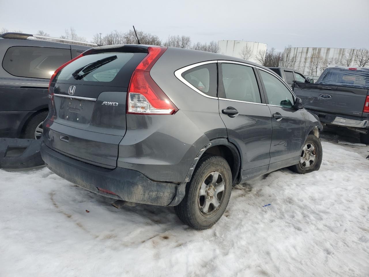 2012 Honda CR-V VIN 2HKRM4H37CH633264 Copart auction photo, front end damage thumbnail 3