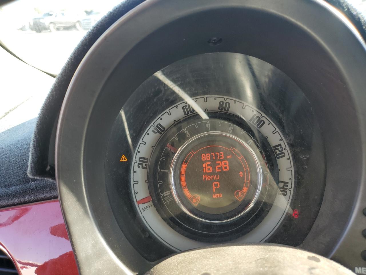 2014 Fiat 500 VIN 3C3CFFARXET229487 Copart auction photo, rear end damage thumbnail 9