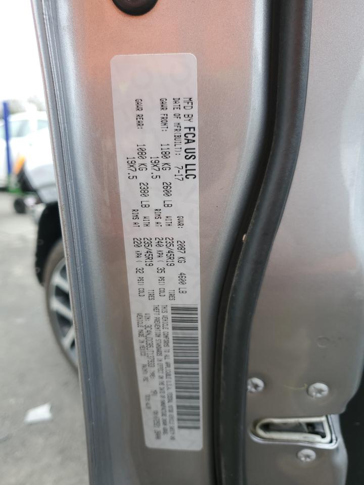 2018 Jeep Compass VIN 3C4NJDCB5JT137933 Copart auction photo, rear end / front end damage thumbnail 14