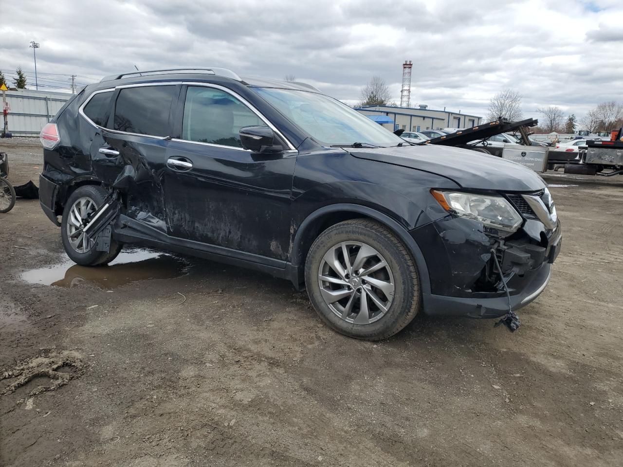 2014 Nissan Rogue VIN 5N1AT2MV4EC762472 Copart auction photo, all over / undercarriage damage thumbnail 4