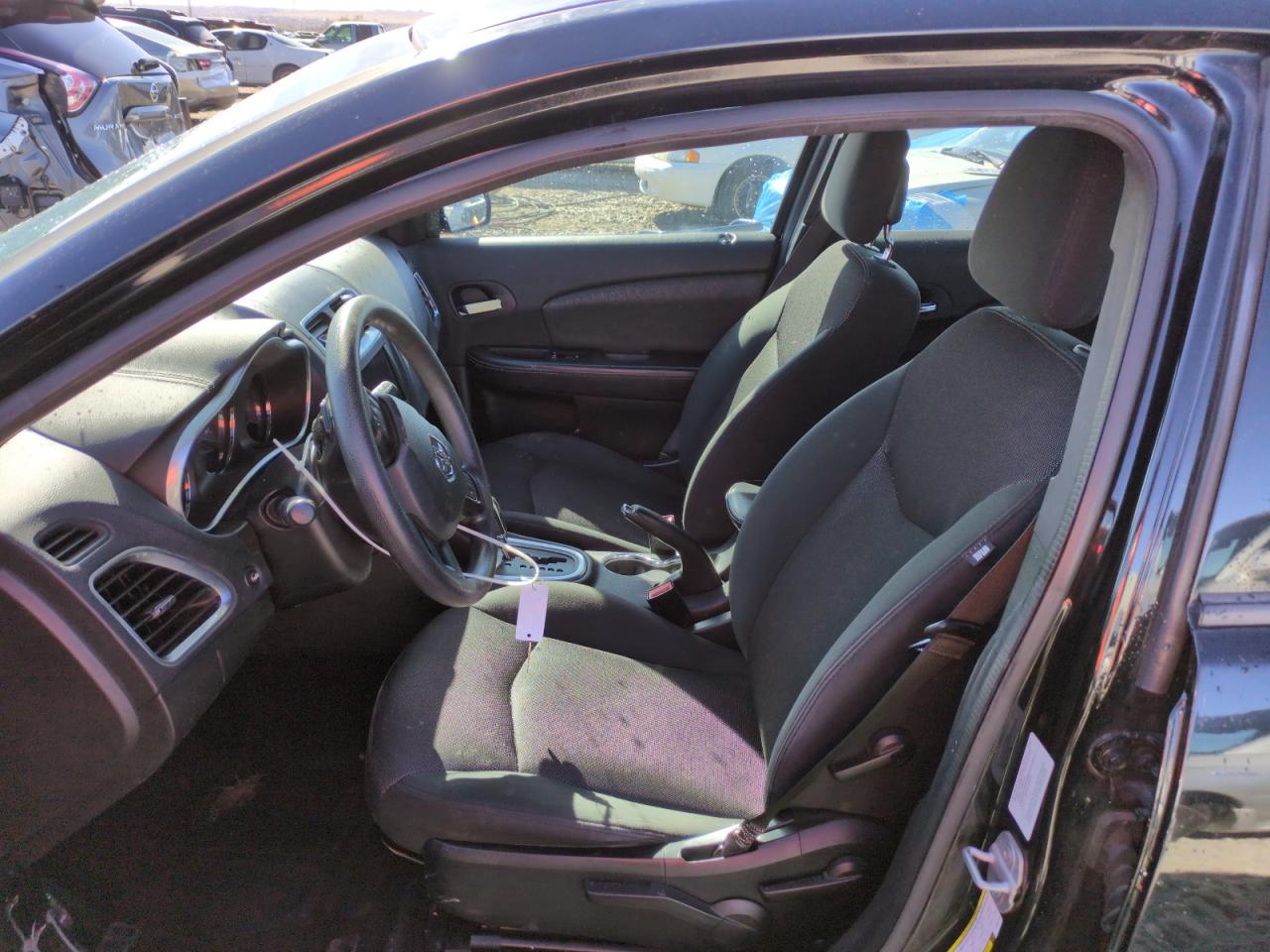 2013 Dodge Avenger VIN 1C3CDZAB7DN607449 Copart auction photo, side damage thumbnail 7