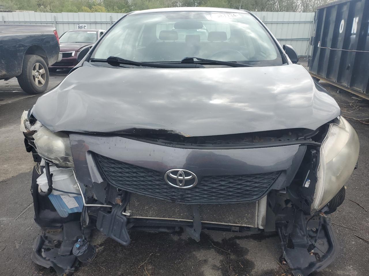 2009 Toyota Corolla VIN 1NXBU40E09Z148943 Copart auction photo, front end / minor dent/scratches damage thumbnail 5
