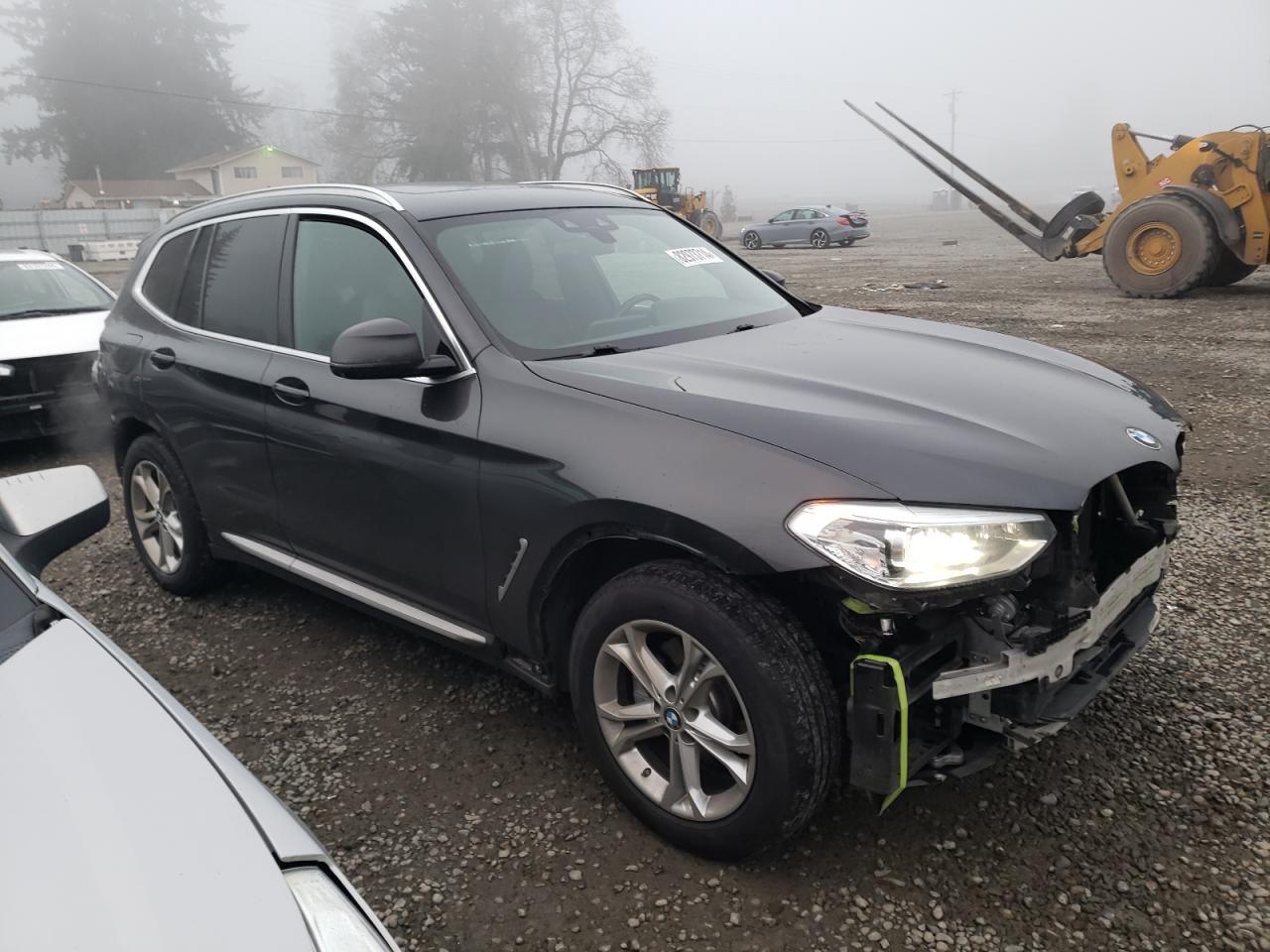 2020 BMW X3 VIN 5UXTY5C03L9C45892 Copart auction photo, rear end / stripped damage thumbnail 4