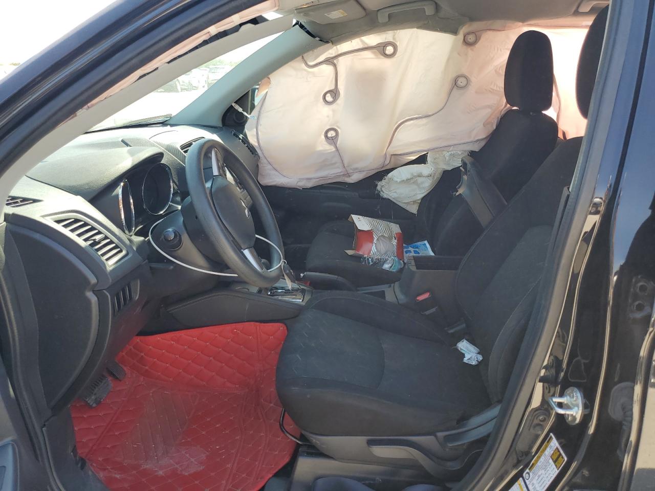 2020 Mitsubishi Outlander VIN JA4AP3AU1LU001264 Copart auction photo, side / minor dent/scratches damage thumbnail 7
