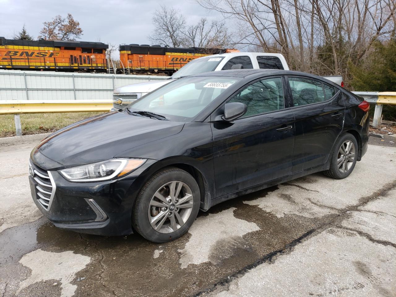 2018 Hyundai Elantra VIN KMHD84LF2JU619805
