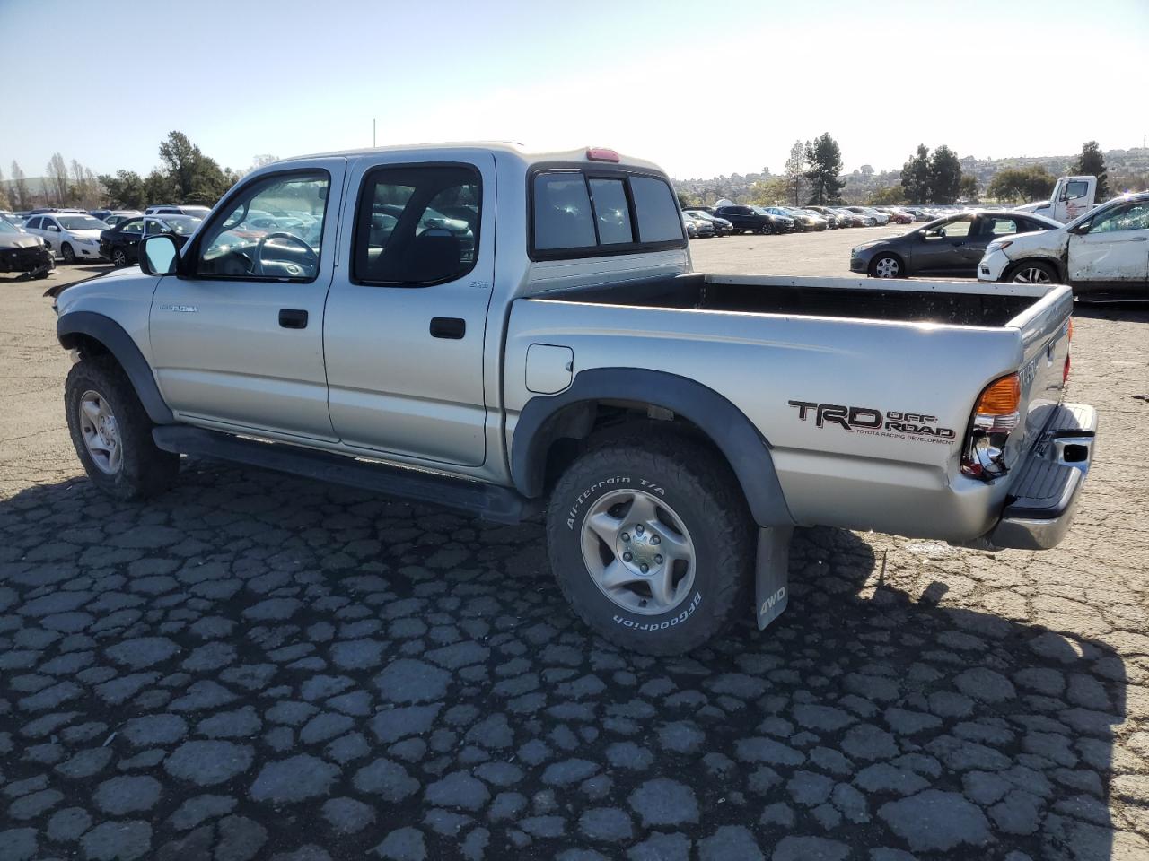 2002 Toyota Tacoma VIN 5TEHN72N02Z896079 Copart auction photo, front end / rear end damage thumbnail 2