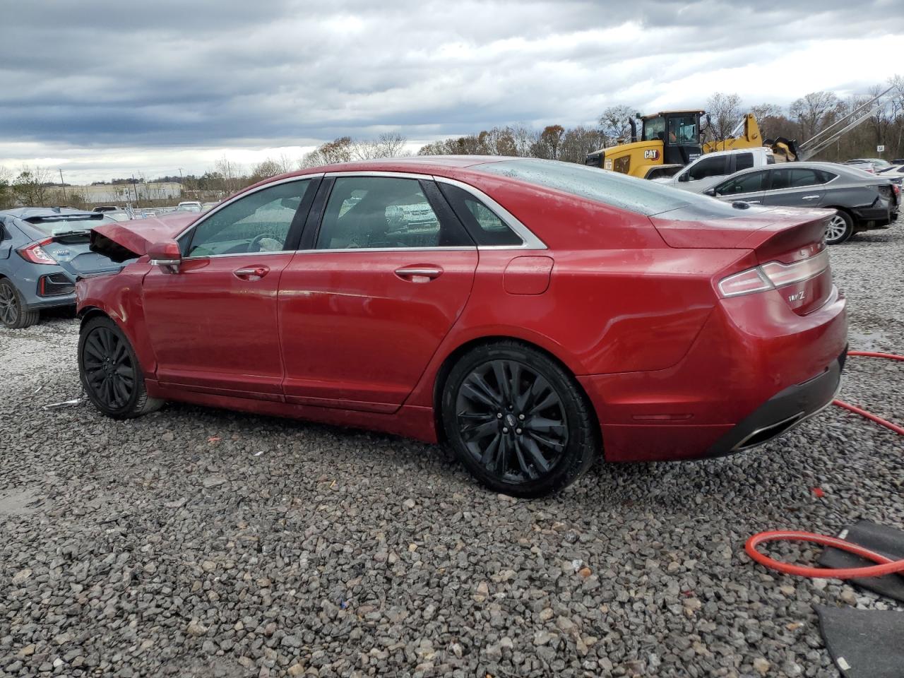 2017 Lincoln MKZ VIN 3LN6L5C98HR614097 Copart auction photo, front end damage thumbnail 2