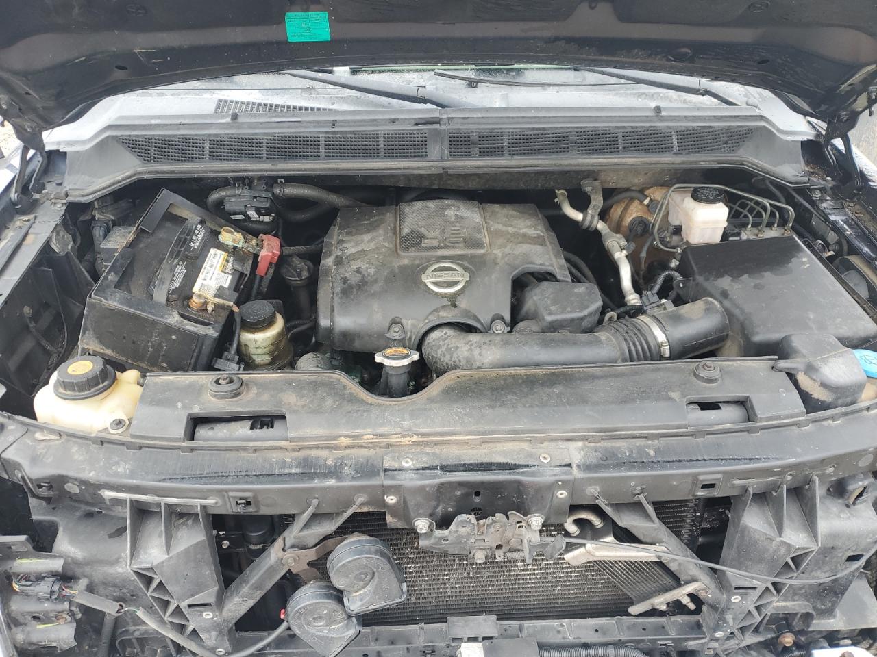 2011 Nissan Titan VIN 1N6AA0EC3BN319271 Copart auction photo, rollover / undercarriage damage thumbnail 12