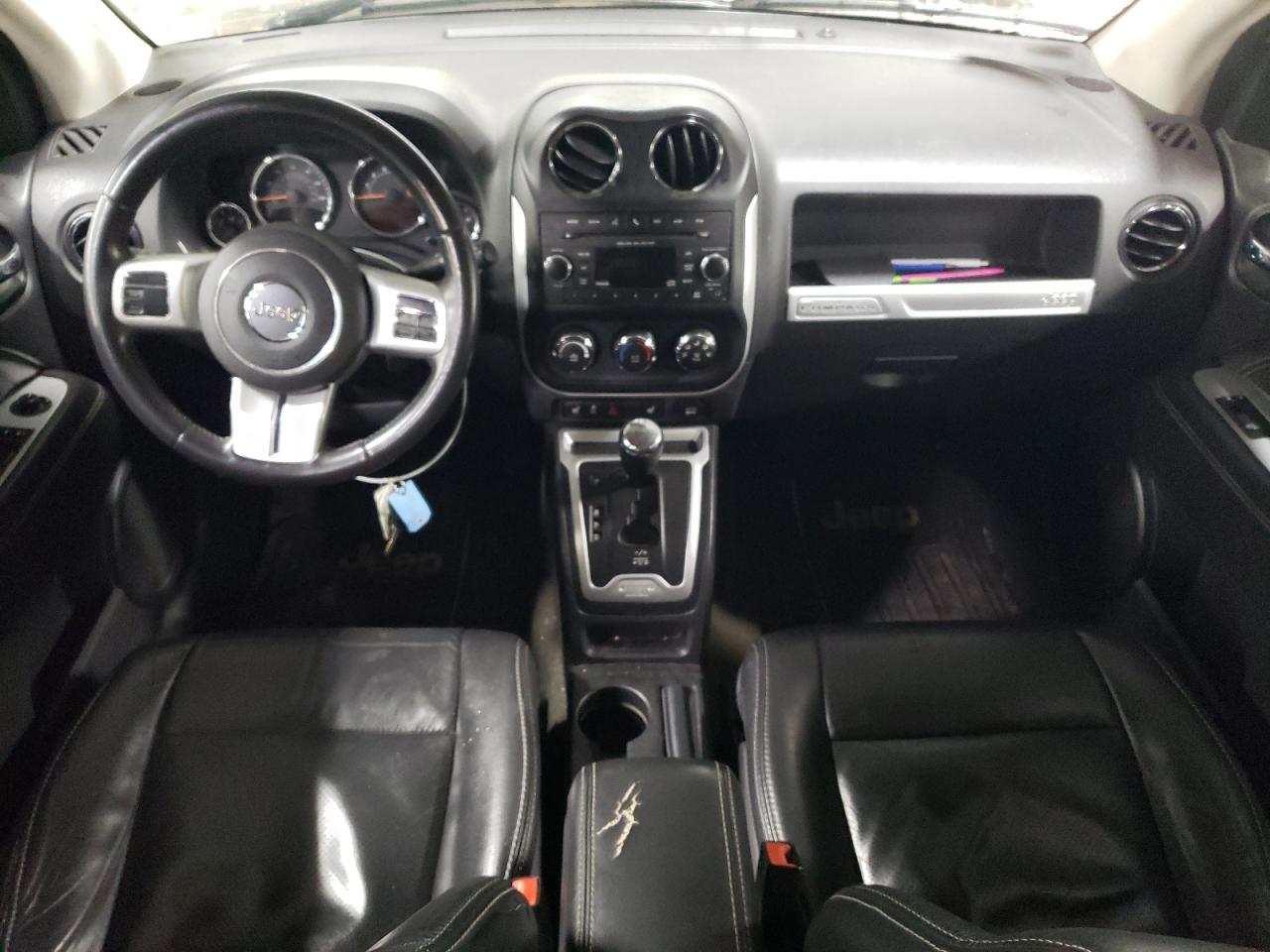2017 Jeep Compass VIN 1C4NJCEB1HD185100 Copart auction photo, side damage thumbnail 8