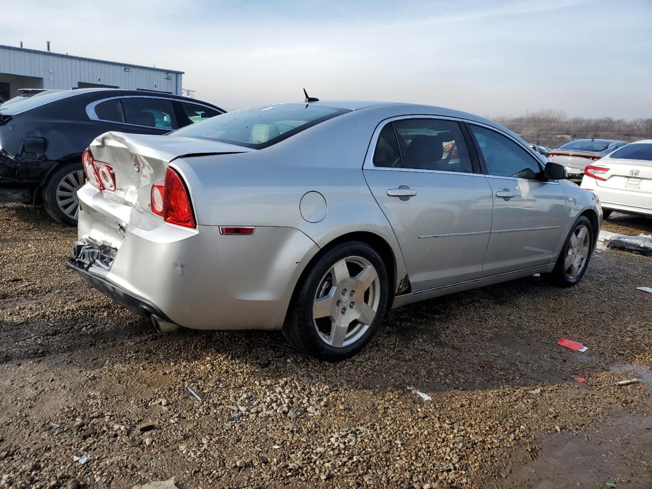 2008 Chevrolet Malibu VIN 1G1ZJ57768F276804 Copart auction photo, rear end damage thumbnail 3