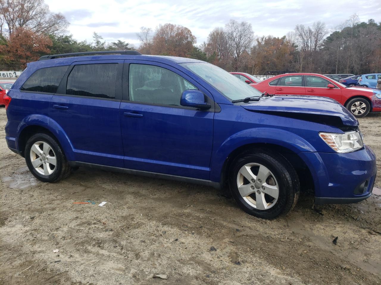 2012 Dodge Journey VIN 3C4PDCBG0CT331053 Copart auction photo, front end / minor dent/scratches damage thumbnail 4