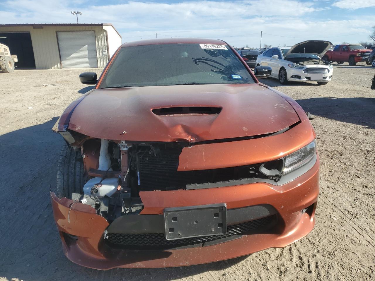 2021 Dodge Charger VIN 2C3CDXCT1MH629191 Copart auction photo, front end damage thumbnail 5
